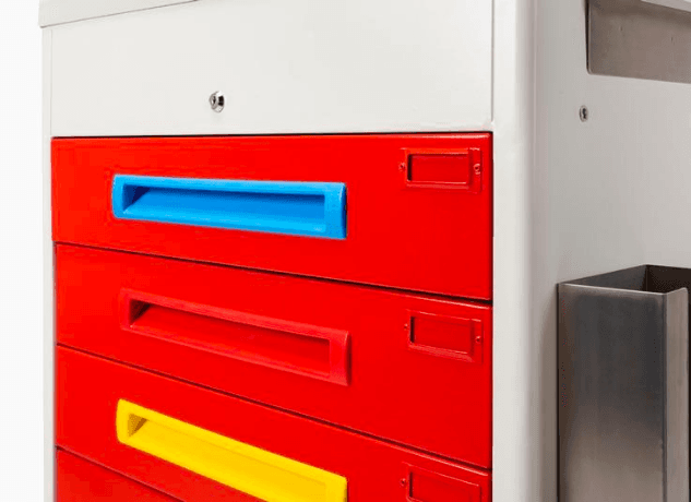 Optium UT 26 Chariot d’Urgence, CHARIOTS MÉDICAUX, vue du produit 5
