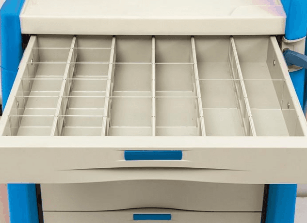 Optium UNICART ANESTHESIA Chariot d’Anesthésie, CHARIOTS MÉDICAUX, vue du produit 3