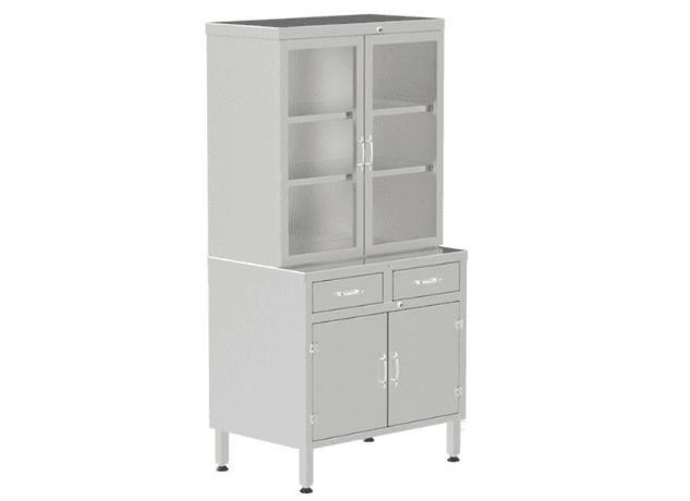 Optium INOXY 142 Operation Room Cupboard with Drawer and Cabinet
