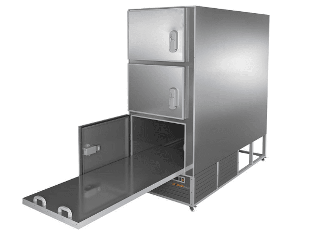 Optium INOXY 154 Mortuary Unit, Triple