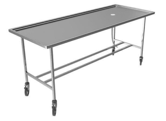 Optium INOXY 157 Autopsy Table, Mobile