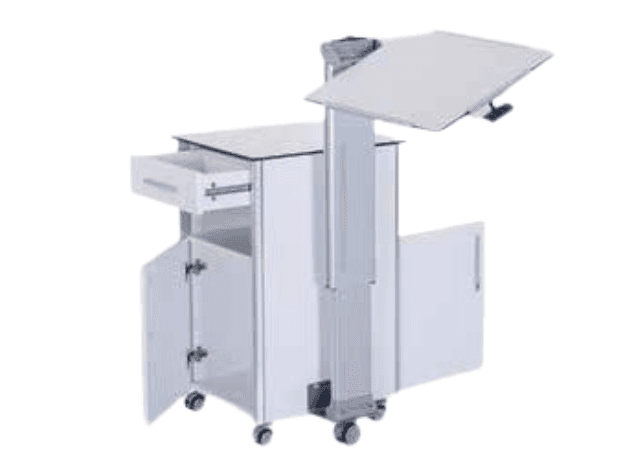 Optium OCB 06 Table de Chevet avec Table Pont, Tiroirs Bilatéraux, TABLES DE CHEVET & TABLES SUR-LIT, vue du produit 2