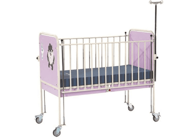 Optium PM 10 Manual Pediatric Bed, Single Adjustment