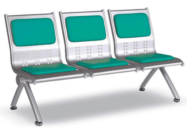 Optium REST Asiento para Sala de Espera, Triple, SOFÁS PARA ACOMPAÑANTES Y ASIENTOS DE SALA DE ESPERA, vista principal del producto