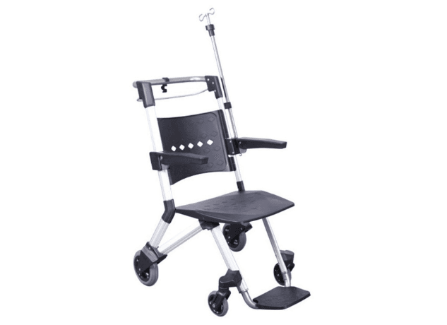 Optium STACKER AL Stackable Wheelchair, Aluminum Construction