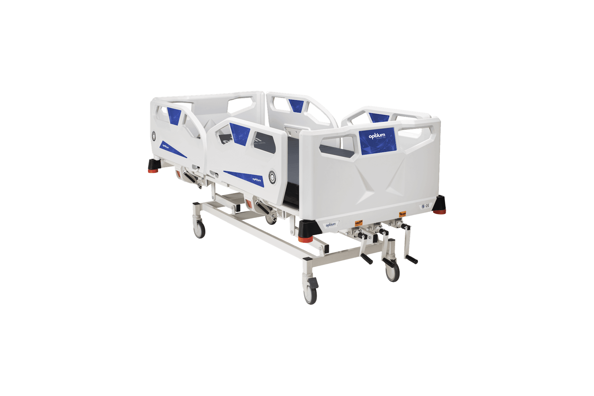 Optium ME 34 Cama Manual para Paciente, 3 Manivelas, CAMAS MANUALES, vista del producto 2