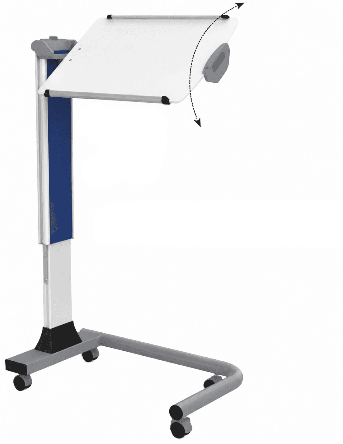 Optium OB 32 Overbed Table, Foldable, MESITAS DE NOCHE Y MESAS SOBRECAMA, vista del producto 3