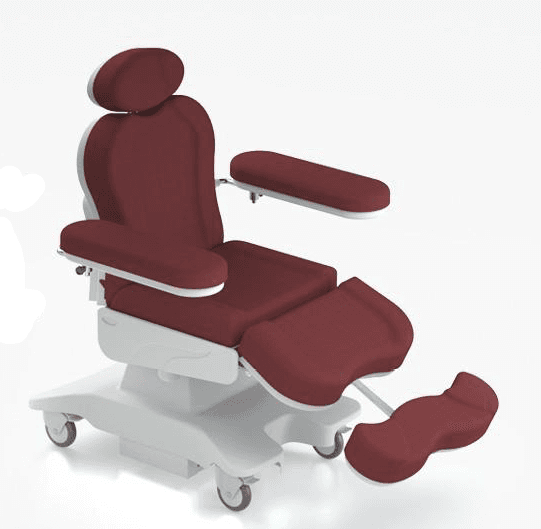 Optium BD 48 Fauteuil Électronique de Prélèvement et Soins Cutanés, 4 Moteurs, CHAISES, vue du produit 4