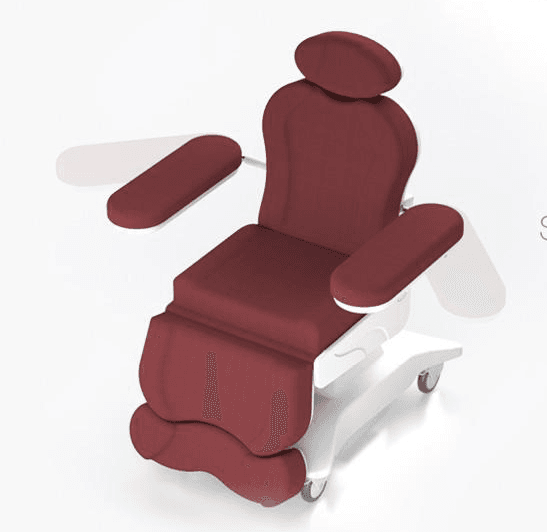 Optium BD 48 Fauteuil Électronique de Prélèvement et Soins Cutanés, 4 Moteurs, CHAISES, vue du produit 2