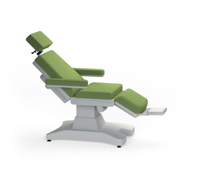 Optium EC 17 Silla de Exploración ENT y Oftalmología, 4 Motores, SILLAS, vue du produit 3