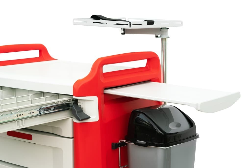 Optium UNICART EMERGENCY Chariot d’Urgence, CHARIOTS MÉDICAUX, vista del producto 2