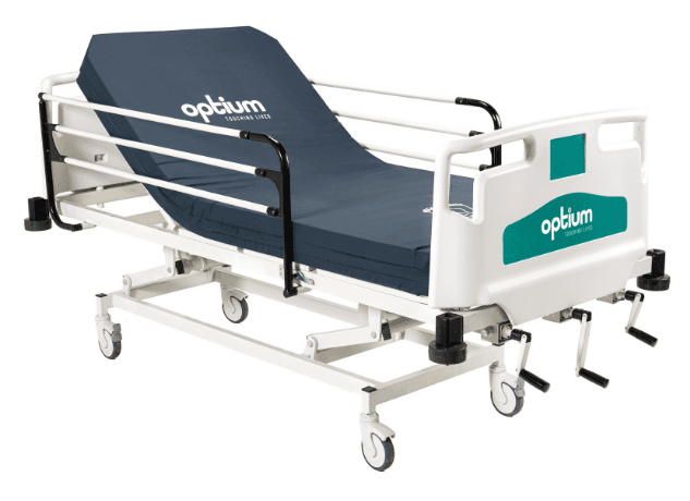 Manual Patient Care Bed, 3 Cranks 3