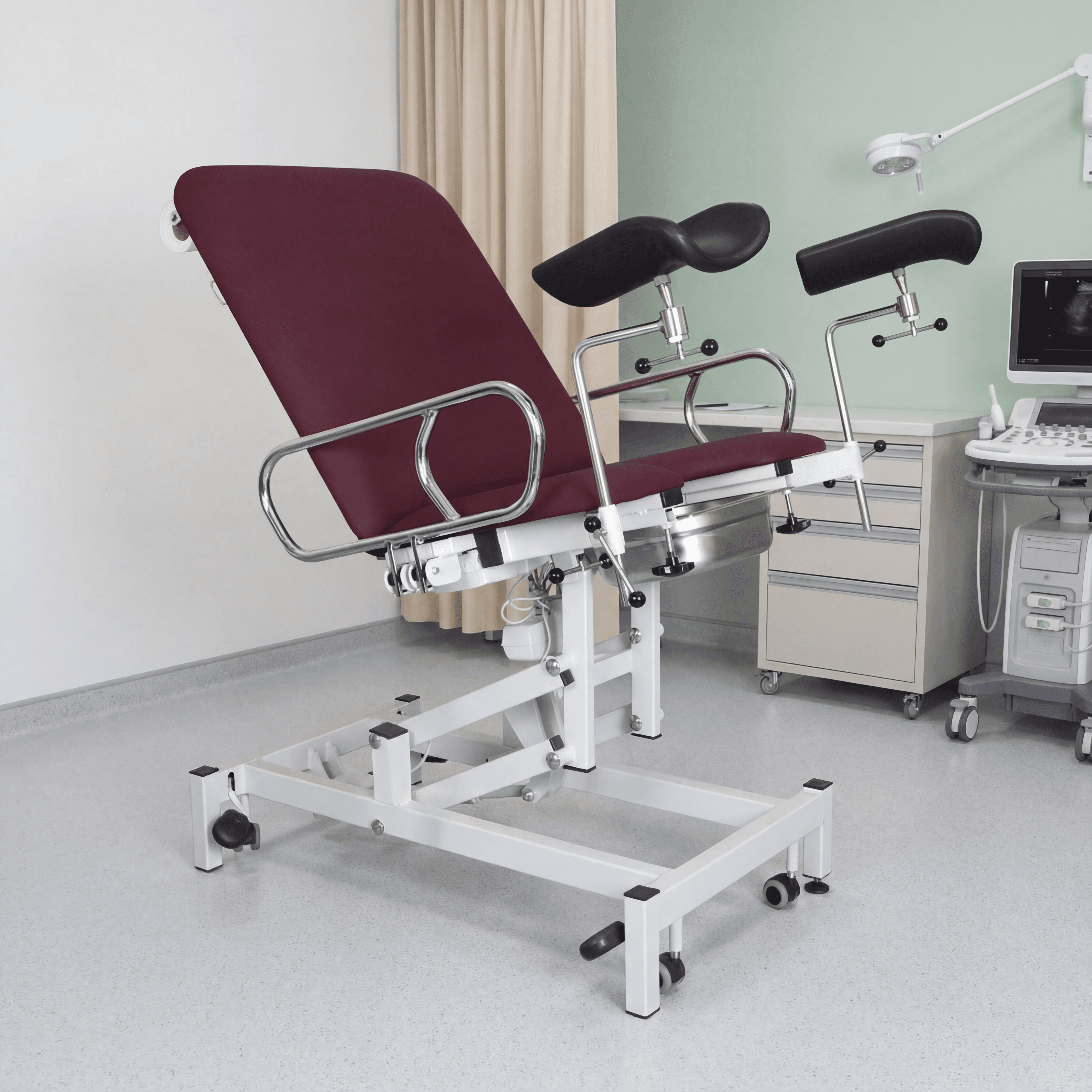Optium MATERNEUM Electronic Gynecology Couch, DELIVERY BEDS & GYNECOLOGY TABLES, main product view