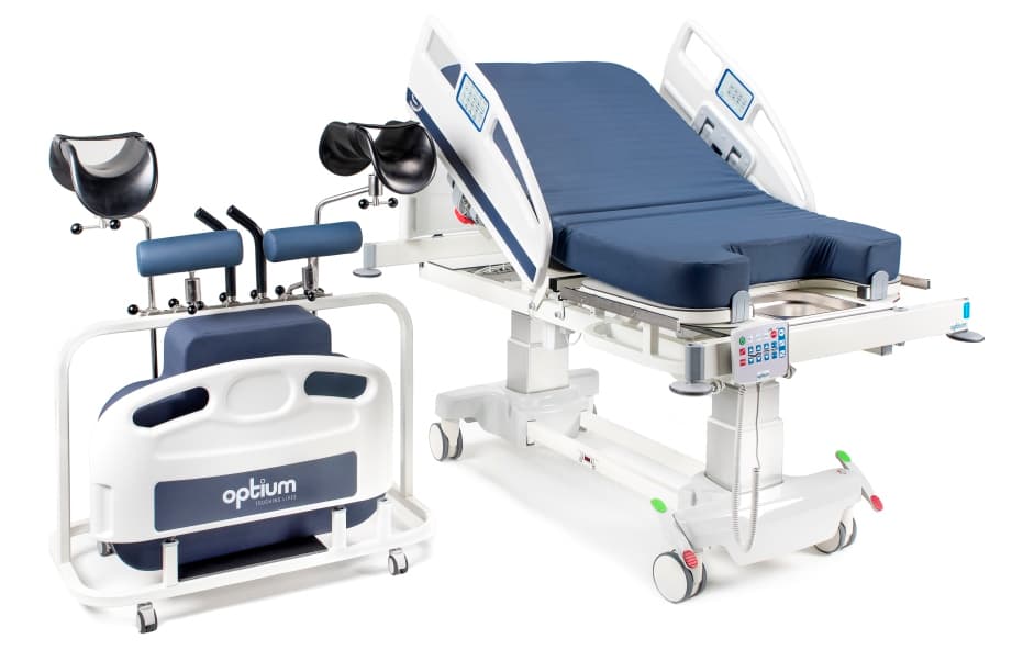 Optium OBSTETRA Lit d’Accouchement Électrique, Moteurs Colonne, LITS D'ACCOUCHEMENT & TABLES DE GYNÉCOLOGIE, vue principale du produit