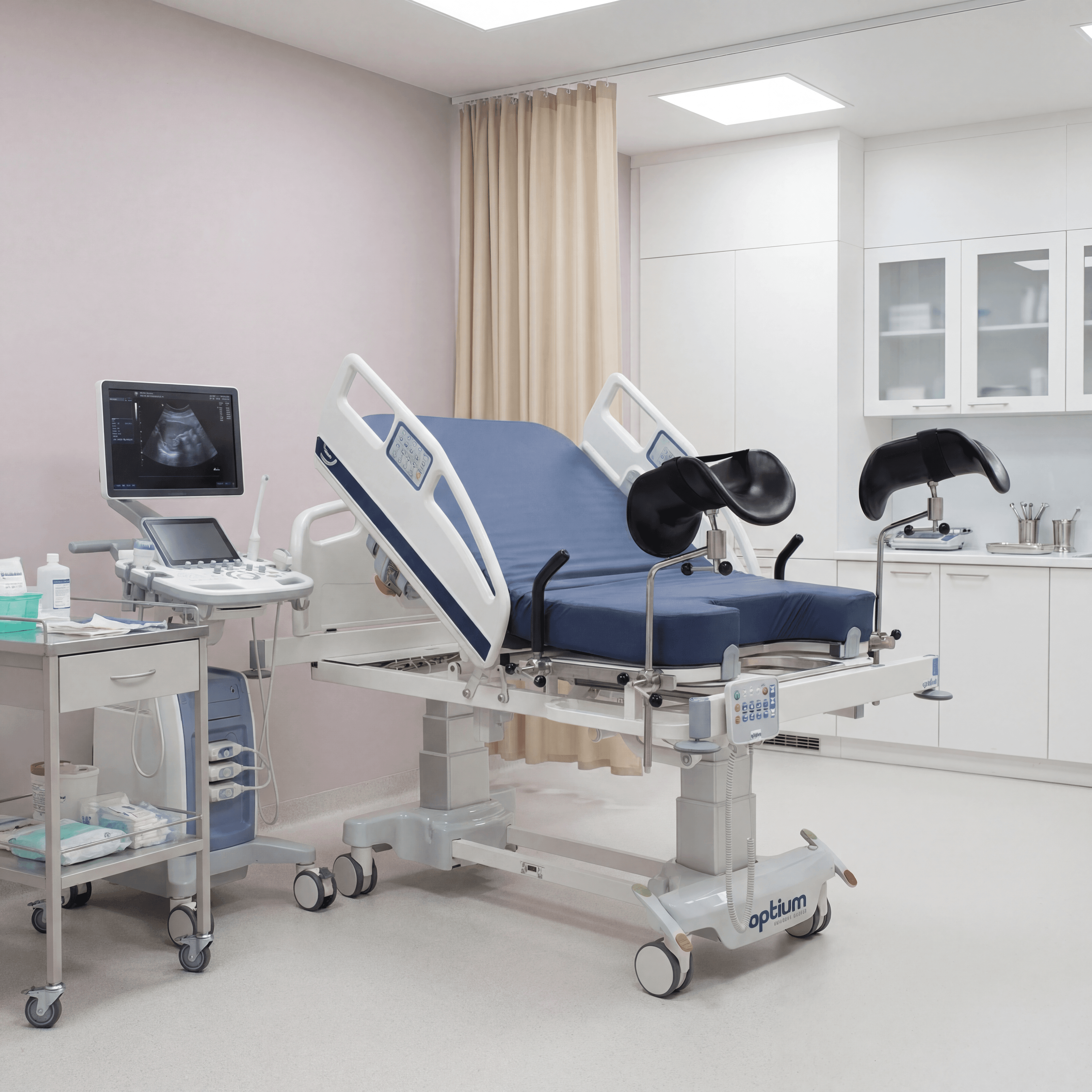 Optium OBSTETRA Electronic Delivery Bed, Columnar Motors, DELIVERY BEDS & GYNECOLOGY TABLES, main product view