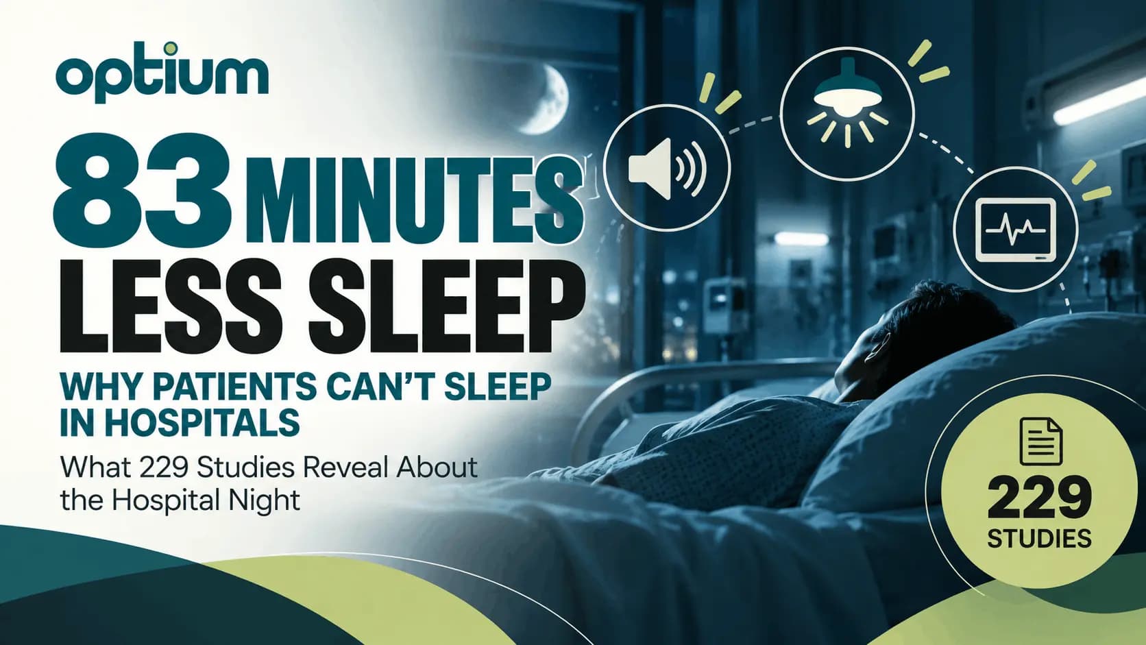 Why Can’t Patients Sleep in Hospitals? What 229 Studies Reveal About the Hospital Night