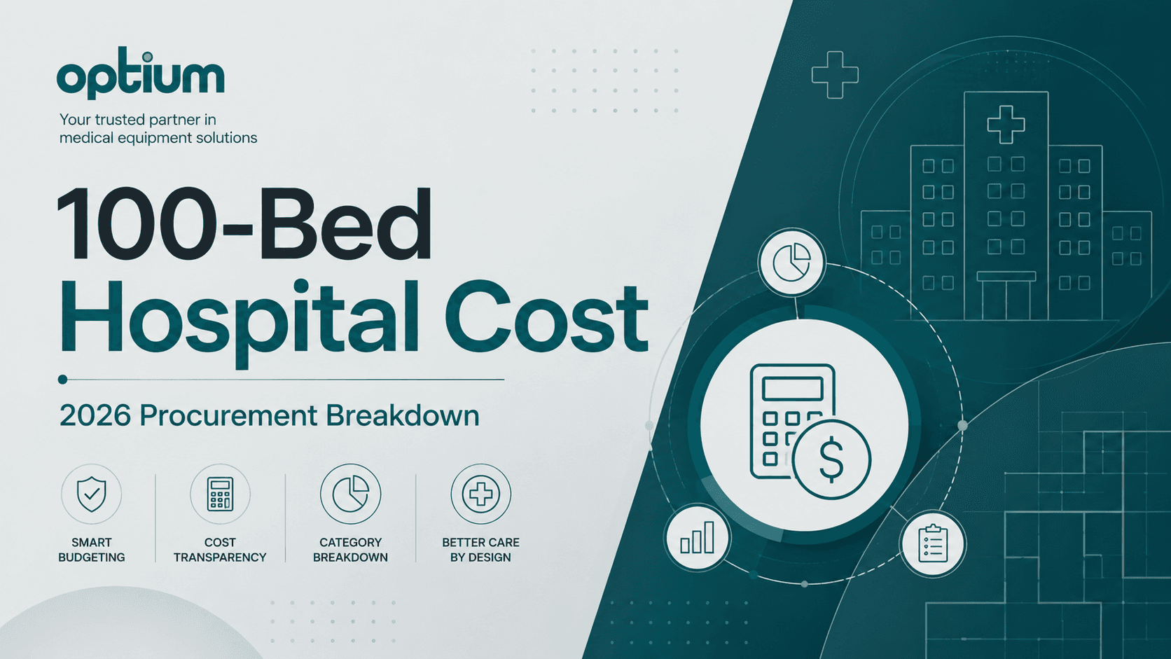 How Much Does It Really Cost to Furnish a 100-Bed Hospital? 2026 Procurement Breakdown