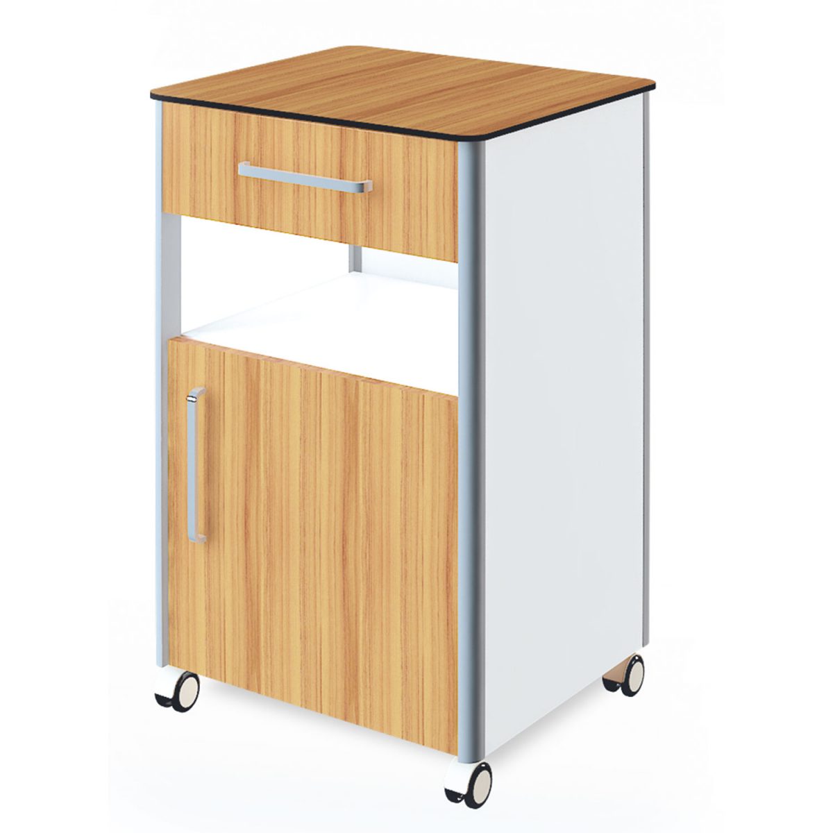 Attendant Couch, Mayo table, Bedside Overbed Tables Optium