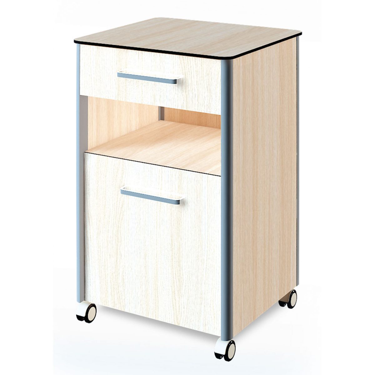 Attendant Couch, Mayo table, Bedside Overbed Tables Optium